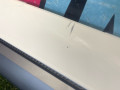 накладка на торпедо (консоль) Tesla Model Y 1 поколение 2022, электро, белый, 1621493-00-A - фото №6