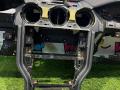 панель передняя салона (торпедо) Ford Mustang 6 поколение S550 [рестайлинг] 2020, 2.3 л., бензин, АКПП, белый, кабриолет, задний привод, JR3B-R699D82-AF - фото №5