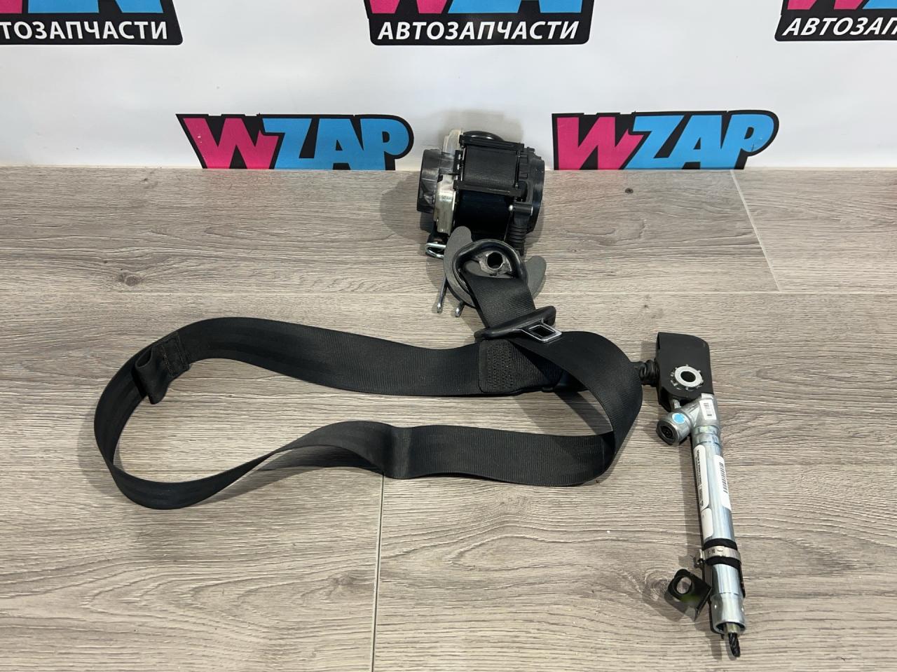 ремень безопасности Volkswagen Jetta 7 поколение 2019, 1.4 л., бензин, МКПП, черный, седан, передний привод - фото №1