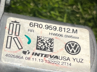 стеклоподъемник задний правый Volkswagen Jetta 6 поколение 2014, 1.4 л., бензин, МКПП, седан, передний привод, 6R0959812M, 5C6839462D