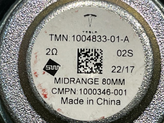 динамик торпедо Tesla Model X 1 поколение 2017, электро, белый, 1004833-01-A