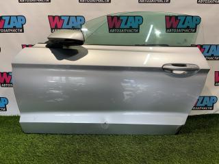 дверь передняя левая Ford Mustang 6 поколение S550 [рестайлинг] 2018, 2.3 л., бензин, АКПП, серебро, кабриолет, задний привод