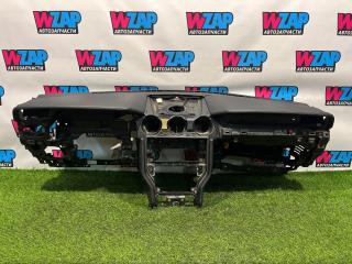 панель передняя салона (торпедо) Ford Mustang 6 поколение S550 [рестайлинг] 2019, 2.3 л., бензин, МКПП, черный, купе, задний привод, JR3B-R699D82-AE