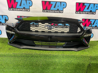 бампер передний Ford Mustang 6 поколение S550 [рестайлинг] 2019, 2.3 л., бензин, МКПП, черный, купе, задний привод