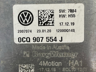 блок управления полным приводом Volkswagen Tiguan 2 поколение 2020, 2.0 л., бензин, АКПП, внедорожник 5 дв., 0CQ907554J