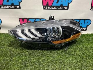 фара левая Ford Mustang 6 поколение S550 [рестайлинг] 2019, 2.3 л., бензин, АКПП, серый, кабриолет, JR3B13006A