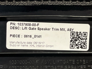 Накладка (сетка) динамика Tesla Model X 1 поколение 2017, электро, белый, 1037908-00-F