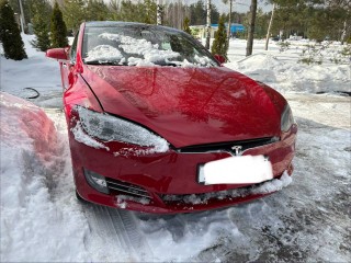 Автомобиль на запчасти Tesla Model S 1 поколение [рестайлинг] 2018, электро, седан