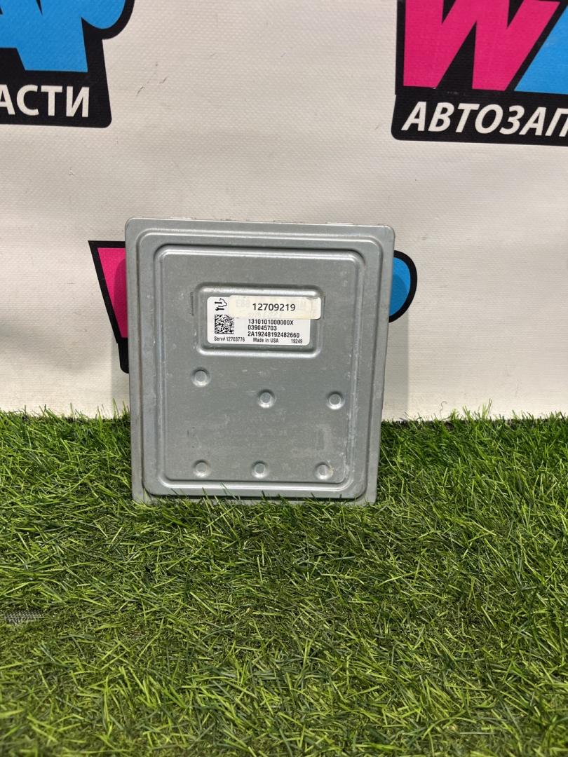 блок управления двигателем Buick Encore GX 1 поколение 2020, 1.2 л., бензин, АКПП, внедорожник 5 дв., передний привод, 12709219 - фото №1