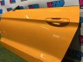дверь передняя левая Ford Mustang 6 поколение S550 [рестайлинг] 2018, 2.3 л., бензин, АКПП, желтый, купе, задний привод - фото №2