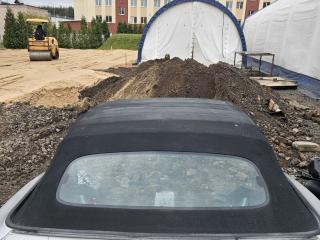 складная крыша Ford Mustang 6 поколение S550 [рестайлинг] 2018, 2.3 л., бензин, АКПП, серебро, кабриолет, задний привод