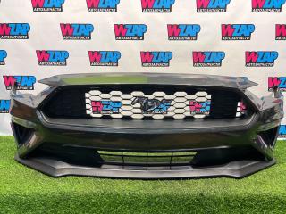 бампер передний Ford Mustang 6 поколение S550 [рестайлинг] 2019, 2.3 л., бензин, АКПП, серый, кабриолет