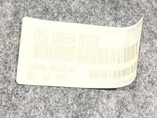 обшивка крышки багажника Ford Mustang 6 поколение S550 [рестайлинг] 2018, 2.3 л., бензин, АКПП, купе, задний привод, FR3B6345594AF3ZRE