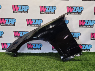 крыло переднее левое Ford Mustang 6 поколение S550 [рестайлинг] 2018, 2.3 л., бензин, АКПП, черный, кабриолет, задний привод