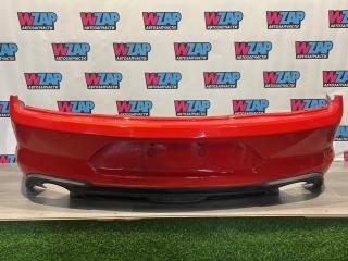 бампер задний Ford Mustang 6 поколение S550 [рестайлинг] 2019, 2.3 л., бензин, АКПП, красный, кабриолет, задний привод