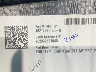 ковер салонный Tesla Model Y 1 поколение 2023, электро, полный привод, 1621298-50-B