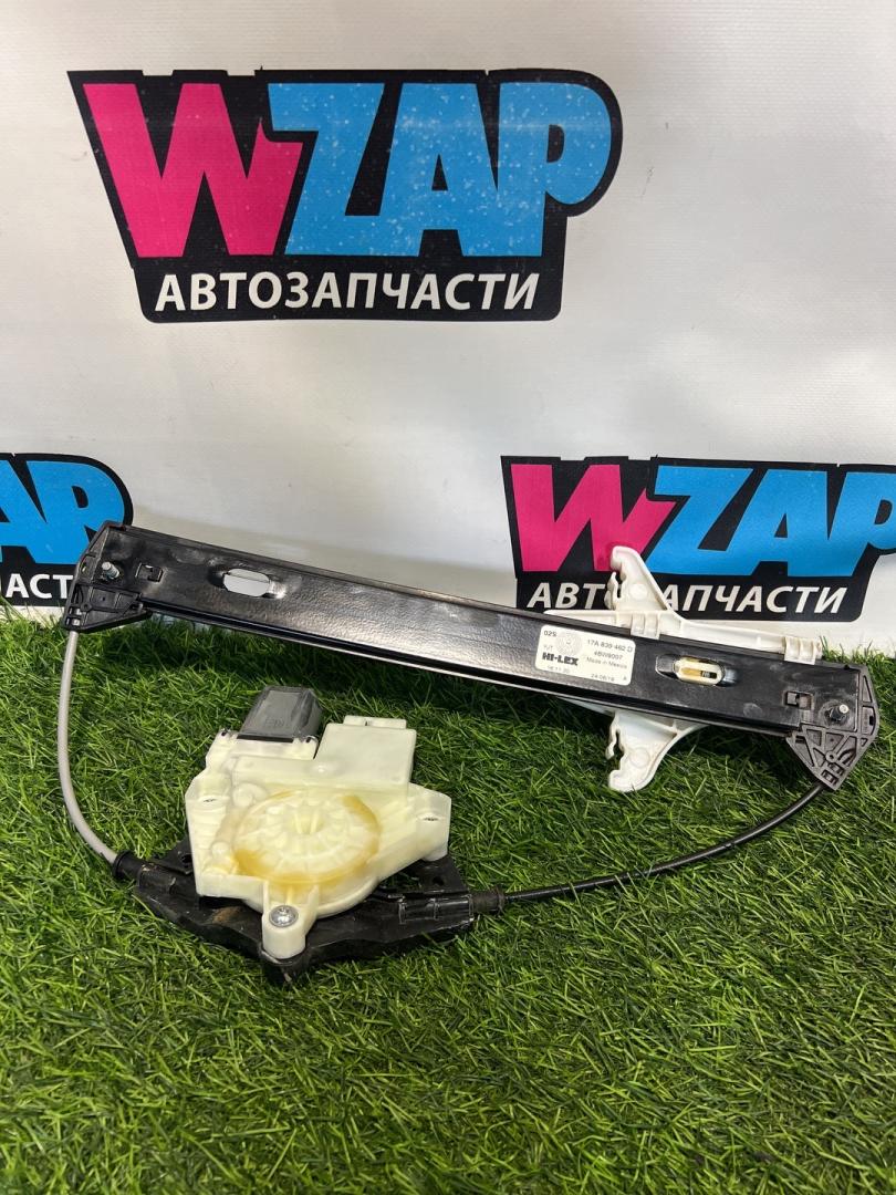 стеклоподъемник задний правый Volkswagen Jetta 7 поколение 2019, 1.4 л., бензин, МКПП, черный, седан, передний привод, 17A839462D - фото №1