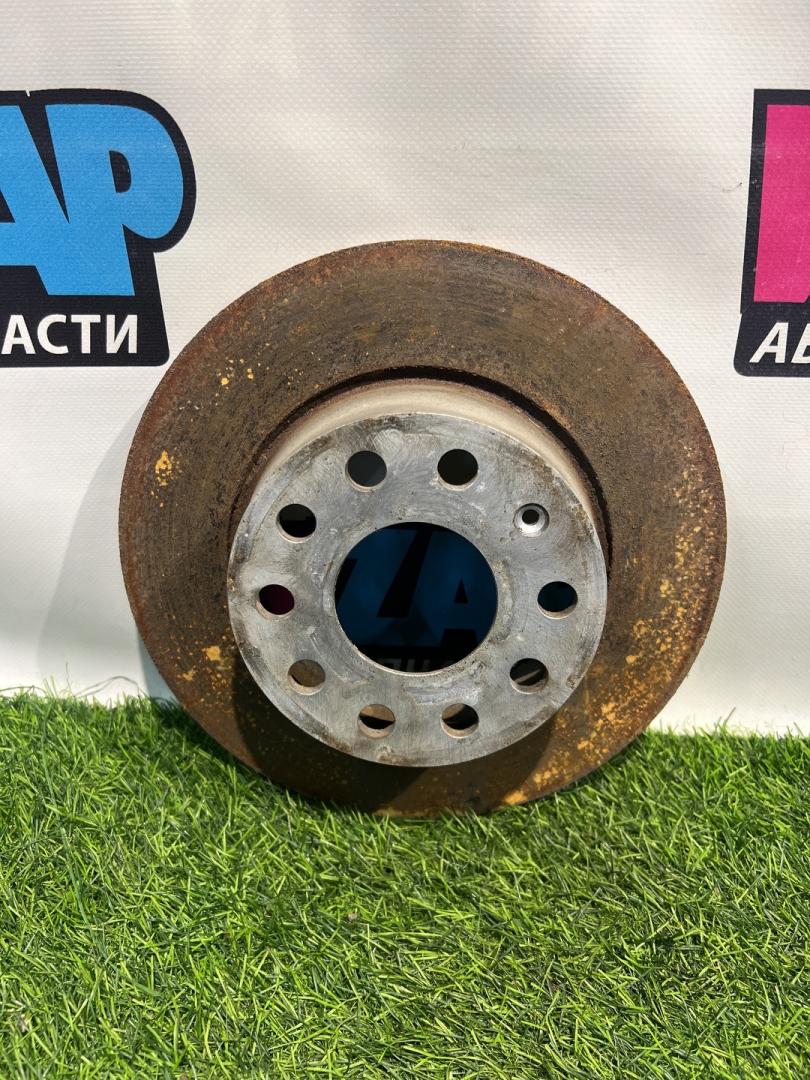 диск тормозной задний Volkswagen Jetta 7 поколение 2019, 1.4 л., бензин, МКПП, черный, седан, передний привод - фото №1