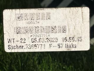 стекло кузовное боковое левое Mini Cabrio 3 поколение [рестайлинг] 2021, 1.5 л., бензин, АКПП, красный, кабриолет, передний привод, 43R-00049, 7365771