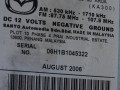 магнитола Mazda CX-7 1 поколение 2007, 2.3 л., Ti, бензин, АКПП, передний привод, EG2366AR0A - фото №3
