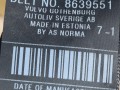 ремень безопасности Volvo V50 1 поколение [рестайлинг] 2009, 1.6 л., дизель, МКПП, универсал, передний привод, 8639551 - фото №3