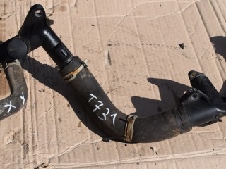 фланец (тройник) системы охлаждения Volvo V40 2 поколение 2013, 1.6 л., D 4162 T, дизель, МКПП, передний привод, 9684589080, 9671124980