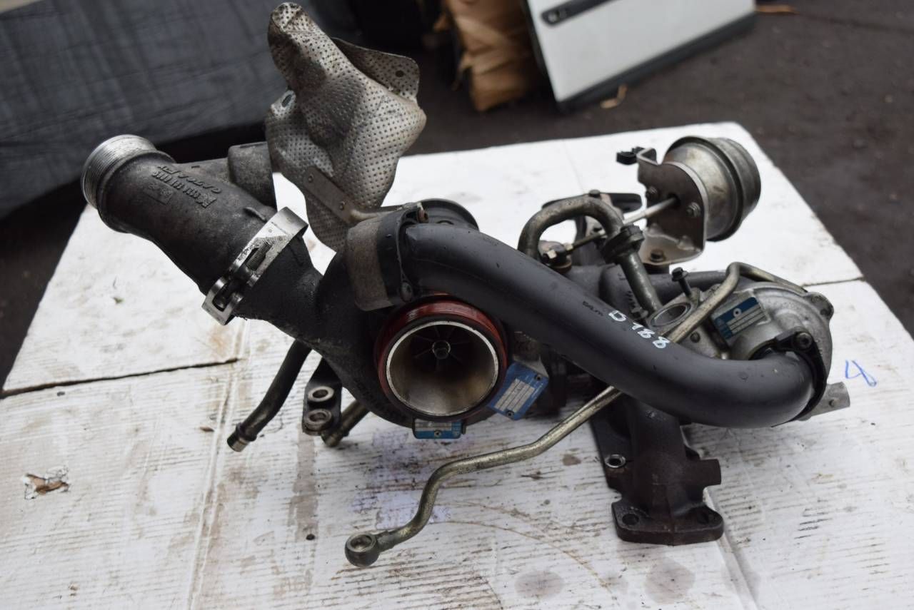 турбина Volvo XC60 1 поколение 2009, 2.4 л., D5, D 5244 T10, дизель, АКПП, полный подключаемый привод, 31293086, 36002664 - фото №1