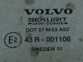 стекло двери передней правой Volvo V70 2 поколение 2002, 2.4 л., Ti, B 5244 T3, бензин, МКПП, универсал, передний привод - фото №2