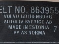 ремень безопасности Volvo V50 1 поколение [рестайлинг] 2009, 1.6 л., дизель, МКПП, универсал, передний привод, 8639553 - фото №4