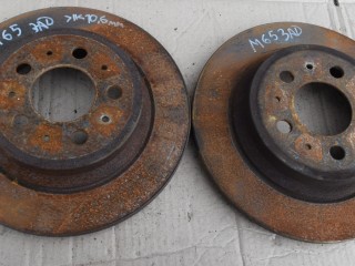 диск тормозной задний Volvo V70 2 поколение 2002, 2.4 л., Ti, B 5244 T3, бензин, МКПП, универсал, передний привод
