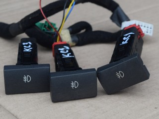 кнопка противотуманных фар Kia Sorento 1 поколение 2005, 2.5 л., D4CB, дизель, АКПП, внедорожник 5 дв., правый руль