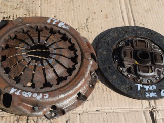 комплект сцепления Toyota Auris 1 поколение 2008, 1.4 л., D-4D, 1ND-TV, дизель, робот, хетчбэк 5 дв., передний привод