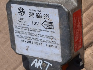 блок AirBag Volkswagen Polo 3 поколение 1998, 1.4 л., бензин, 6N0909603