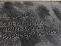 декоративная крышка двигателя Kia Sorento 1 поколение [рестайлинг] 2008, 2.5 л., CRDi, D4CB, дизель, МКПП, внедорожник 5 дв., полный привод, правый руль - фото №3