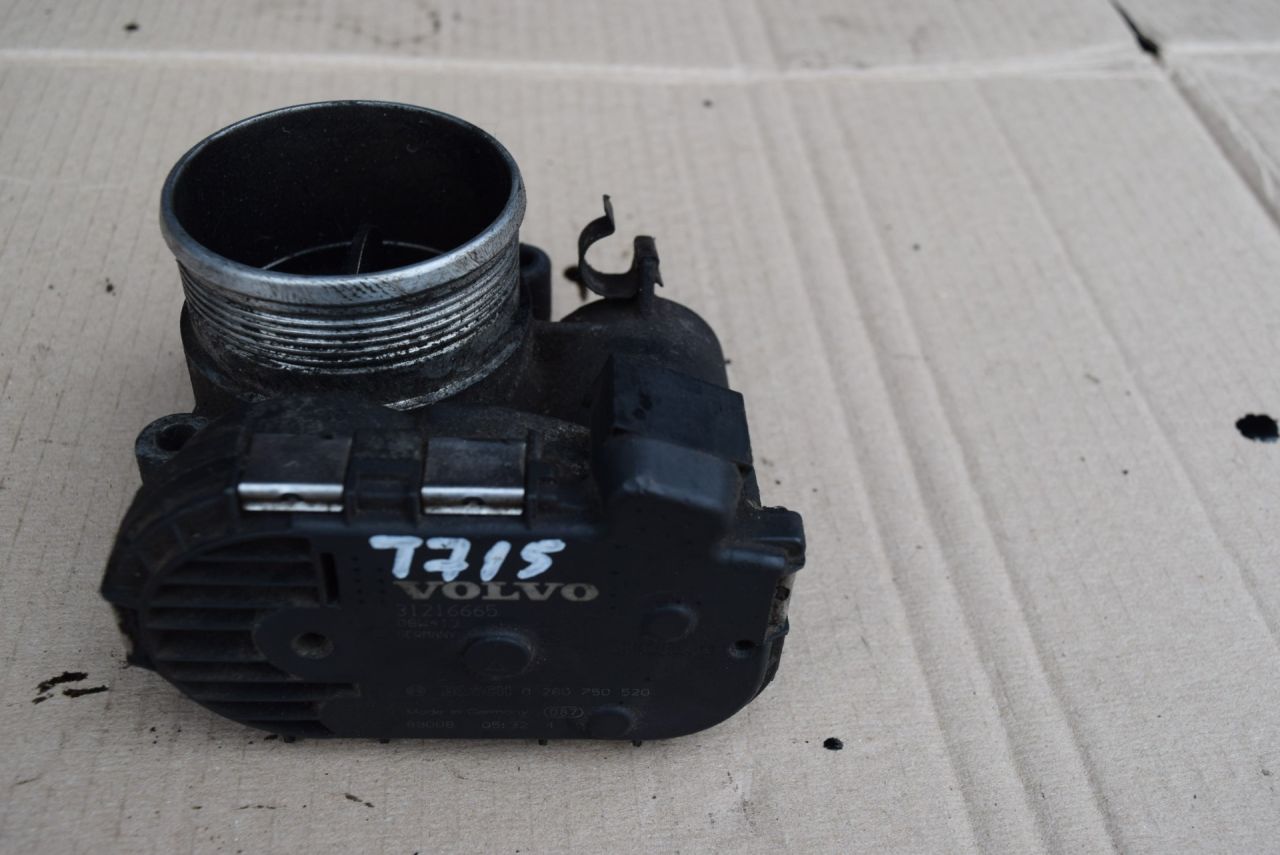 заслонка дроссельная Volvo S80 2 поколение 2008, 2.4 л., D5, D 5244 T5, дизель, МКПП, седан, передний привод, 31216665, 0280750520 - фото №1
