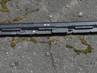 накладка на порог Mazda CX-7 1 поколение 2007, 2.3 л., Ti, бензин, АКПП, передний привод, EG2151PR1