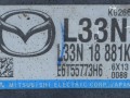 блок управления двигателем Mazda CX-7 1 поколение 2007, 2.3 л., Ti, бензин, АКПП, передний привод, L33N18881K, E6T55773H6 - фото №2