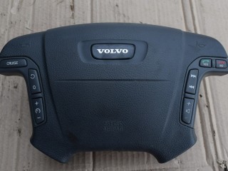 подушка безопасности водителя Volvo V70 2 поколение 2002, 2.4 л., Ti, B 5244 T3, бензин, МКПП, универсал, передний привод, 9199922, 9199921, 9199915