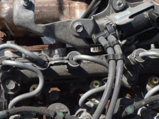 топливная рампа Toyota Auris 1 поколение 2008, 1.4 л., D-4D, 1ND-TV, дизель, робот, хетчбэк 5 дв., передний привод, 0281002507, 2328033010, 0445214132, 2381033021