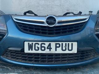 передняя часть (ноускат) Opel Zafira 3 поколение (C) 2015, 1.4 л., B 14 NET, бензин, 6МКПП, минивэн