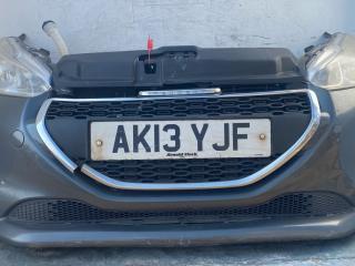 передняя часть (ноускат) Peugeot 208 1 поколение 2013, 1.4 л., дизель, 5МКПП, хетчбэк 5 дв.