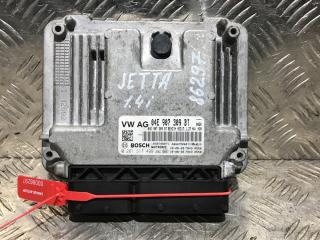 блок управления двигателем Volkswagen Jetta 7 поколение 2018, 1.4 л., бензин, АКПП, седан, 04E907309BT, 0261S17499, 1039T06071