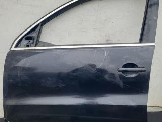 дверь передняя левая Volkswagen Tiguan 1 поколение 2009, 2.0 л., дизель, 6МКПП, внедорожник 5 дв.