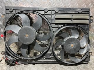 вентилятор радиатора Volkswagen Passat CC 1 поколение 2011, 2.0 л., дизель, АКПП, седан, 1K0121207BC, 1K0121205AD