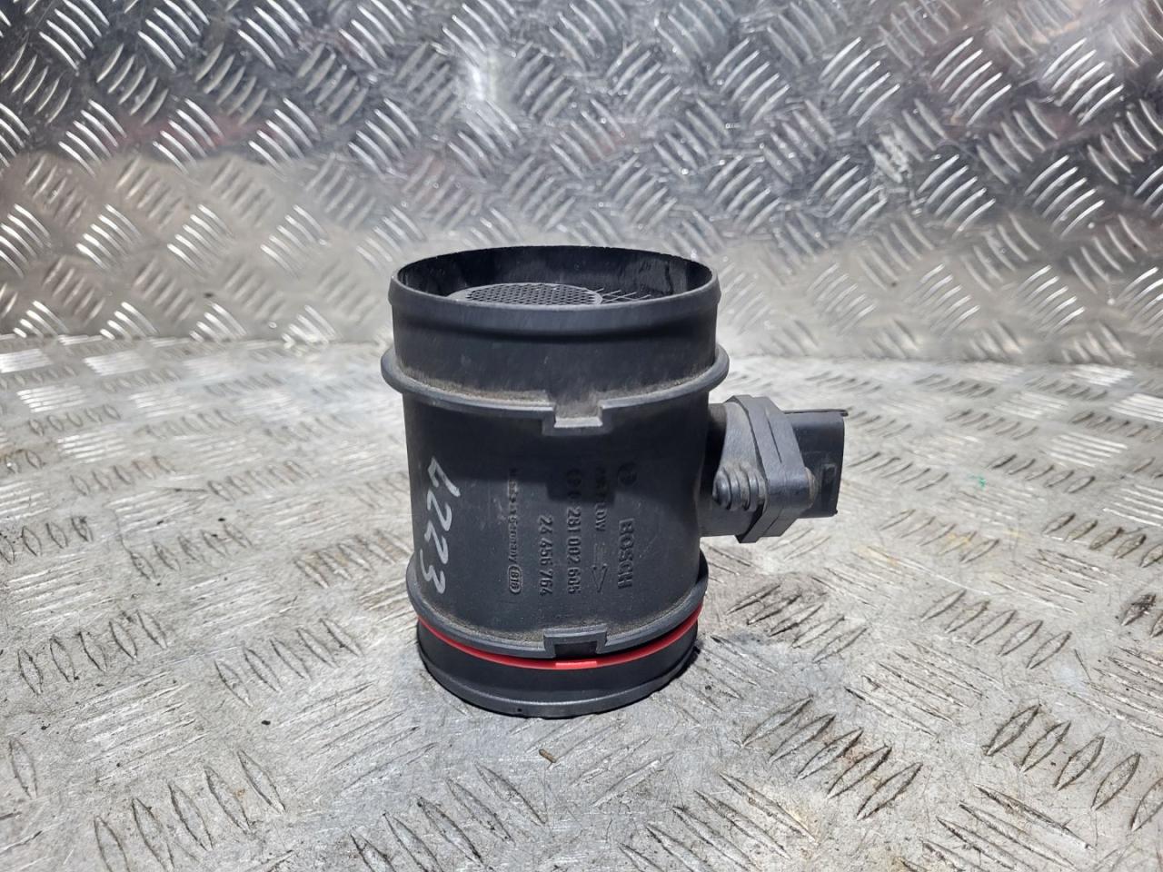 расходомер воздуха Opel Signum C 2003, 3.0 л., дизель, 6МКПП, серый, хетчбэк 5 дв., 24456764, 0281002605 - фото №1