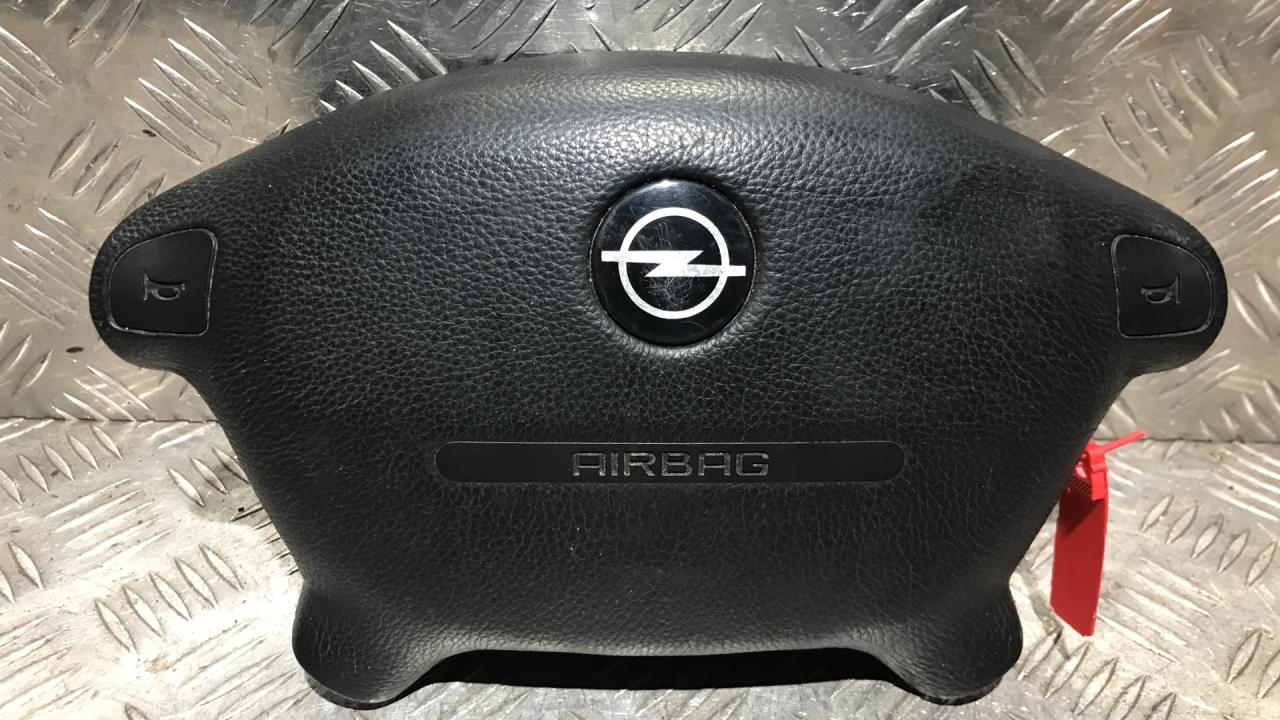 подушка безопасности водителя Opel Vectra B 1995, 1.6 л., бензин, МКПП, хетчбэк 5 дв., B0104100-00 - фото №1