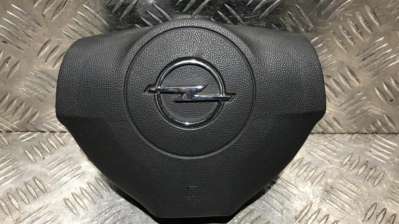 подушка безопасности водителя Opel Astra H 2006, 1.6 л., бензин, МКПП, универсал, 13111344, 305833299056-AD - фото №1