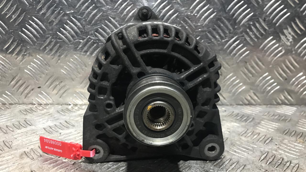 генератор Renault Clio 3 поколение 2007, 1.5 л., DCi, дизель, МКПП, 0124425093, 0124425071, 0124425029 - фото №1