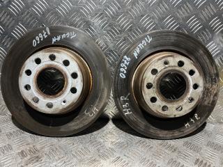 диск тормозной задний Volkswagen Tiguan 1 поколение [рестайлинг] 2012, 2.0 л., CCZA, бензин, АКПП, внедорожник 5 дв.