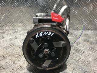 компрессор кондиционера Peugeot 207 1 поколение [рестайлинг] 2010, 1.6 л., 9HC (DV6C), дизель, 5МКПП, хетчбэк 3 дв., 9671216280